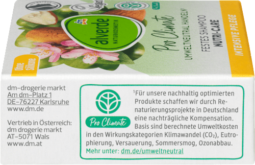 Tuhý šampón na vlasy Pro-Climate Nutri-Care alverde NATURKOSMETIK