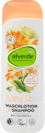 Baby Waschlotion & Shampoo Bio-Calendula alverde BABY