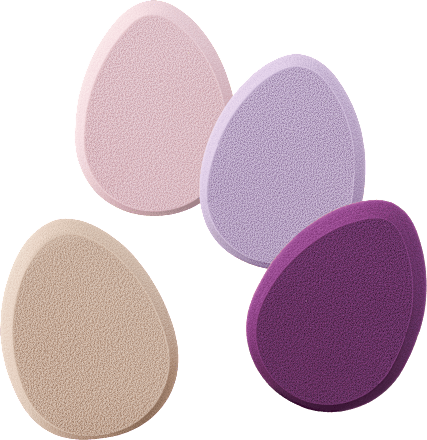 Make-up Schwamm sortiert ebelin