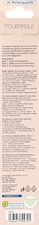 Pilica za nohte s tremi polirnimi plastmi, več različic ebelin