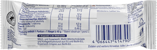 Proteinriegel Milk-Caramel-Crisp Sportness