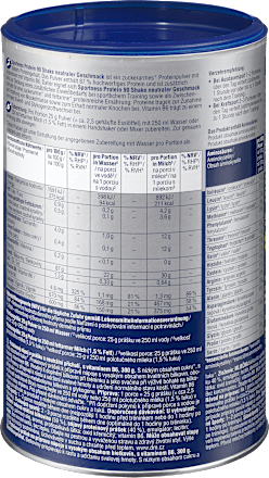 Shake proteinowy instant 90, o smaku neutralnym Sportness