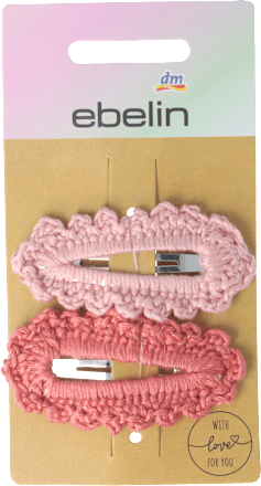 Haarspangen im Strick-Design ebelin
