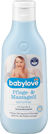 sensitive ulje za masažu beba - kamilica i sojino ulje babylove