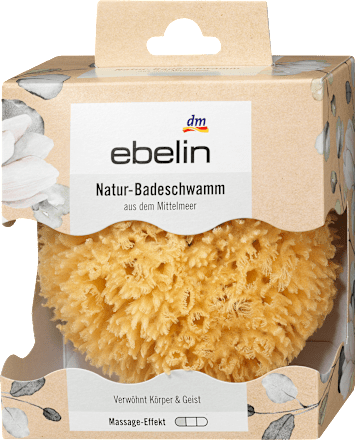 Natúr fürdőszivacs ebelin