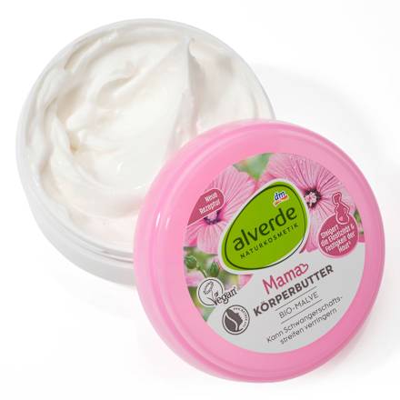 Mama tělové máslo bio sléz alverde NATURKOSMETIK