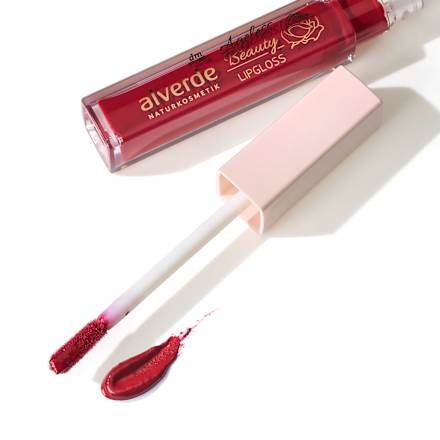 Lipgloss Ageless Beauty 03 Charming Red alverde NATURKOSMETIK
