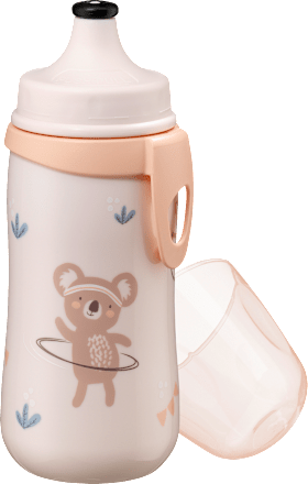 Trinkflasche Kinder beige, 330 ml babylove