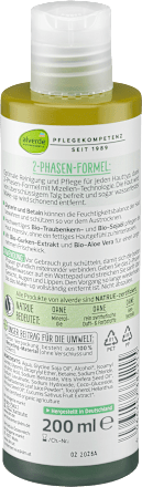 Dvofazna micelarna voda z bio aloe vero in bio kumaro alverde NATURKOSMETIK