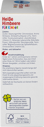 Gorąca malina dla dzieci Mivolis