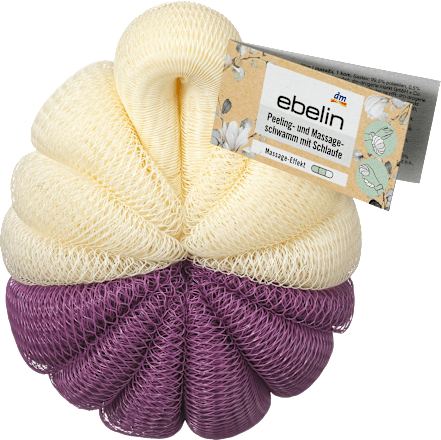 Fürdőszivacs peeling vegyes színekben ebelin