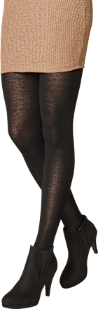 Strumpfhose mit Bambus-Viskose schwarz Gr. 38/40 Fascino