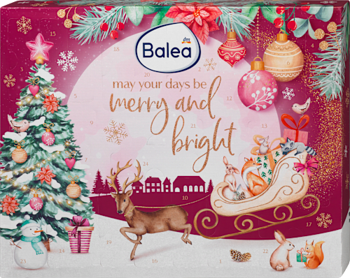 Adventskalender 2023 may your days merry and bright Balea