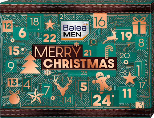 Adventskalender 2023 Merry Christmas Balea MEN