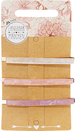 Haarschieber Acryl Langhaarmädchen