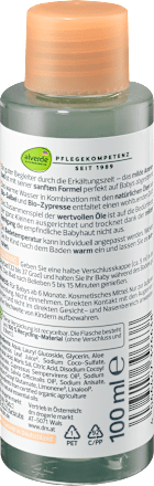 Spumă de baie pentru bebeluși alverde BABY