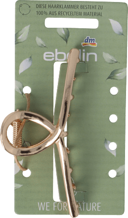 Fermaglio per capelli in materiale riciclato ebelin