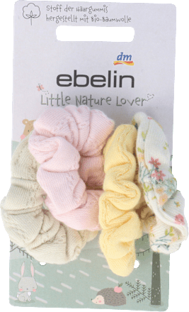 kids Little Nature Lover Scrunchie-Set in Frühlingsfarben ebelin