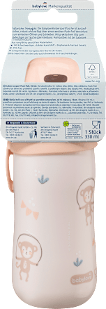 Trinkflasche Kinder beige, 330 ml babylove