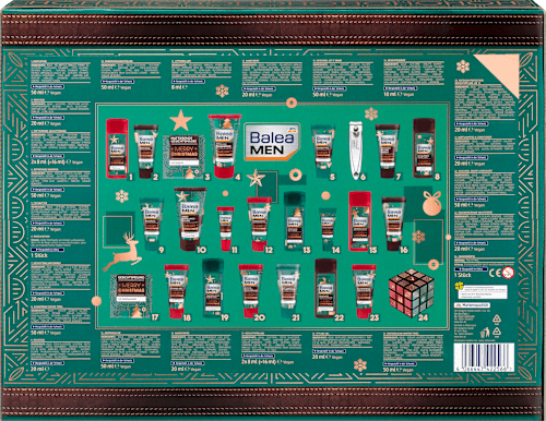 Adventskalender 2023 Merry Christmas Balea MEN