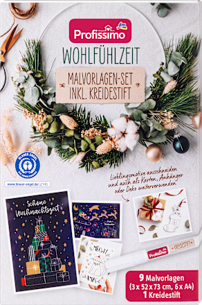 Malvorlagen-Set Wohlfühlzeit Profissimo