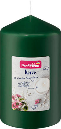 Sveća glatka 140/78 -  zelena  Profissimo