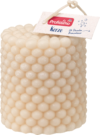 svíčka Bubble béžová Profissimo