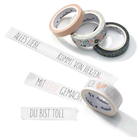 Washi-Tape "Floral" Profissimo
