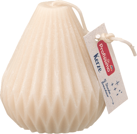 Plissee Kerze beige Profissimo