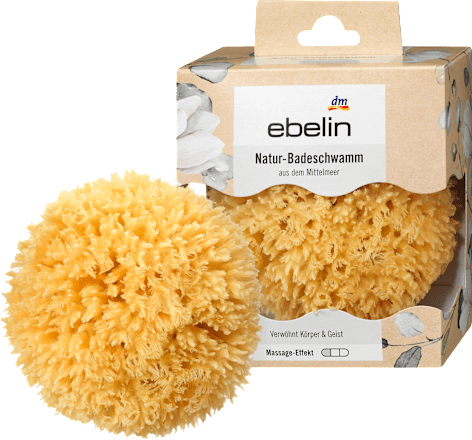 Natúr fürdőszivacs ebelin