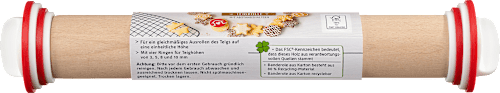 Teigrolle mit Abstandshaltern Profissimo