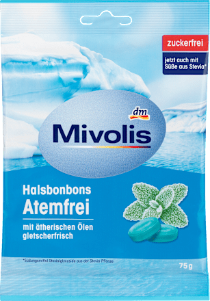 Bomboane pentru gât respirație proaspătă Mivolis
