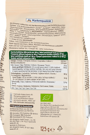 Lebkuchenherzen dmBio