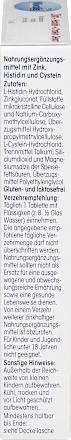 Zink + Histidin + Cystein Depot, Tabletten 40 St. Mivolis