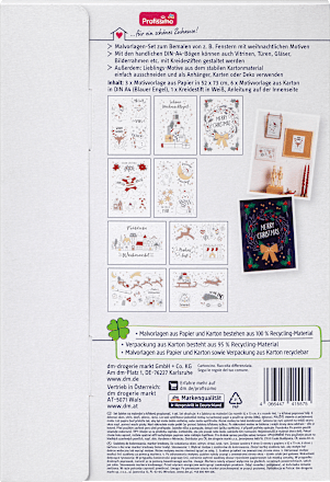 Malvorlagen Set inkl.Stift Profissimo