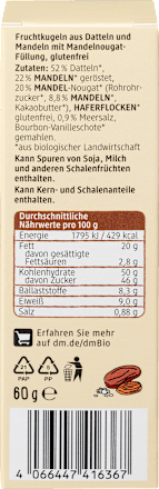 Kulki mocy ze słonym migdałem dmBio