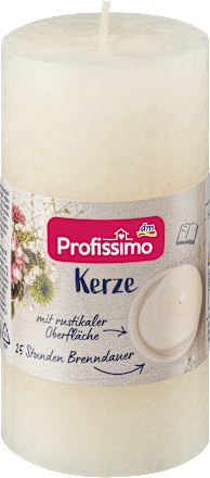 Sviečka Rustik – slonová kosť 100/50 Profissimo