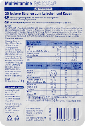 Multivitamine pentru copii Mivolis