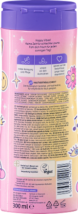 Kinder Duschgel, Shampoo & Spülung 4in1 Happy Vibes  Balea