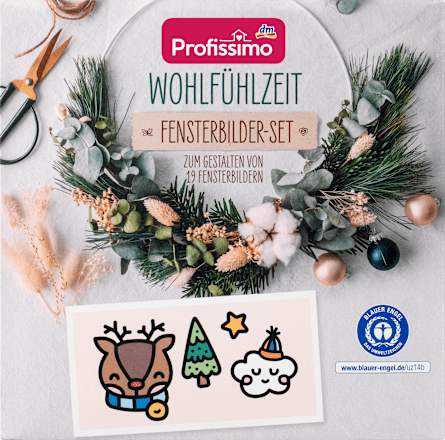 Prof. Fensterbilder Weihnachten 1 Set* Profissimo