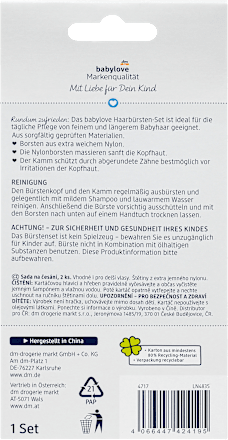 Bürstenset Bär babylove