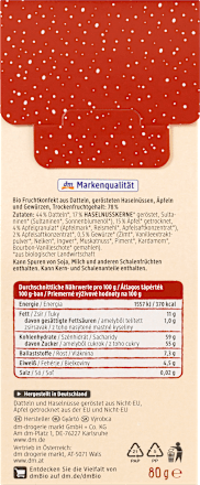 Bratapfel Konfekt  dmBio