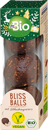 Био топчета с кашу, фурми и шоколад Bliss Balls dmBio