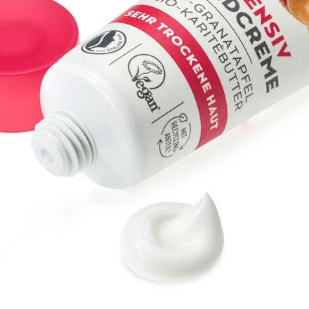 Handcreme Intensiv Bio-Granatapfel Bio-Karitébutter Reisegröße alverde NATURKOSMETIK