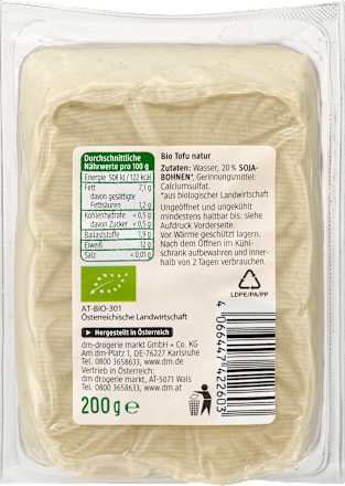 Tofu, natur dmBio