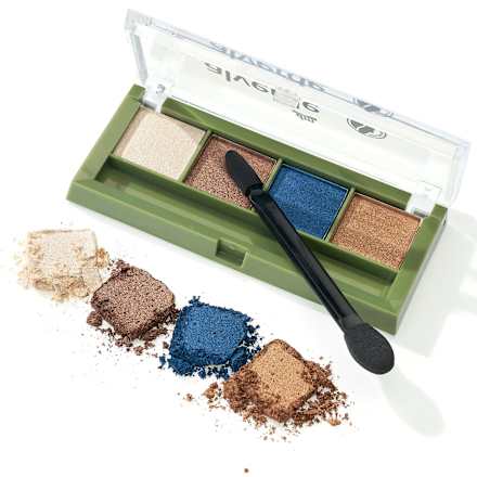 Paletă farduri de pleoape Quattro Nr. 97 Desert Illusion alverde NATURKOSMETIK