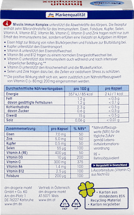 Immun Komplex Kapseln 32 St Mivolis