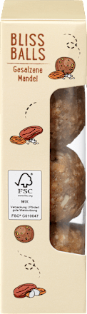 Mandľové guľôčky Bliss Balls solené mandle dmBio