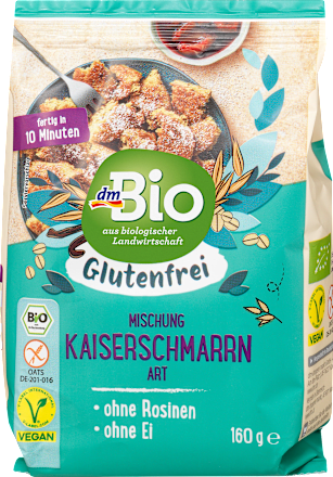 Backmischung Kaiserschmarrn, glutenfrei dmBio