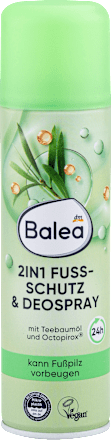Zaščitni dezodorant za noge in stopala 2 v 1 Balea